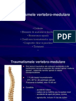 Traumatismele vertebromedulare