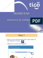 TIGO PY Configuraciones 3G - Instructivo Huawei E160