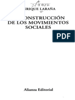 LA CONSTRUCCIÓN DE LOS MOVIMIENTOS SOCIALES - Laraña