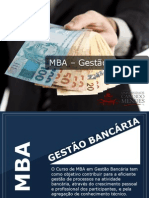 MBA - Gestão Bancária - Grupo Educa+ EAD