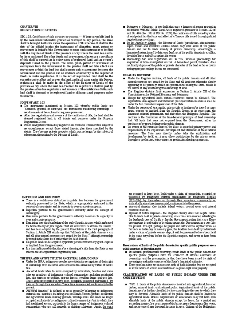 An InDepth Analysis of Land Ownership Laws in the Philippines The