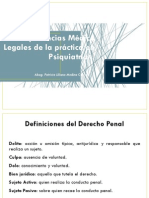 Implicancias Médico Legales en Psiquiatría PDF