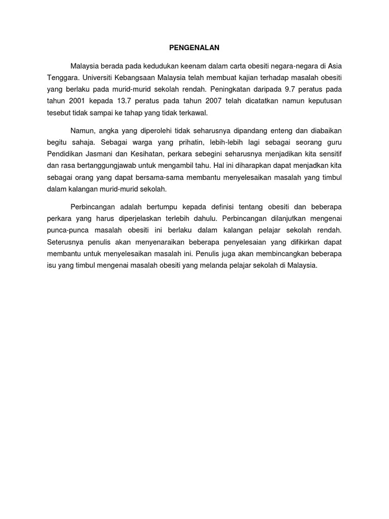 Obesiti Pj Pdf