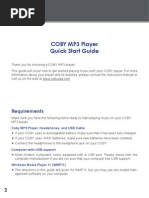 Download Coby MP3 Player Quick Start Guide by The Seeker Of All SN18267992 doc pdf