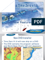 MaxSea TimeZero V1.9 New Features