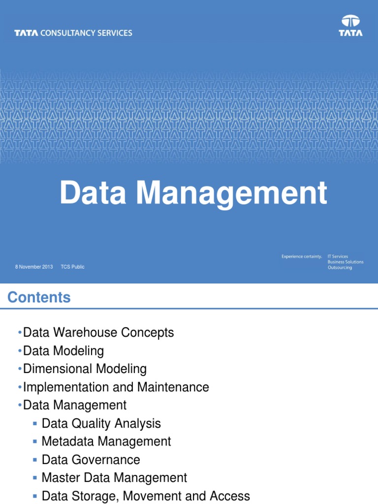 02 Data Management | PDF | Business