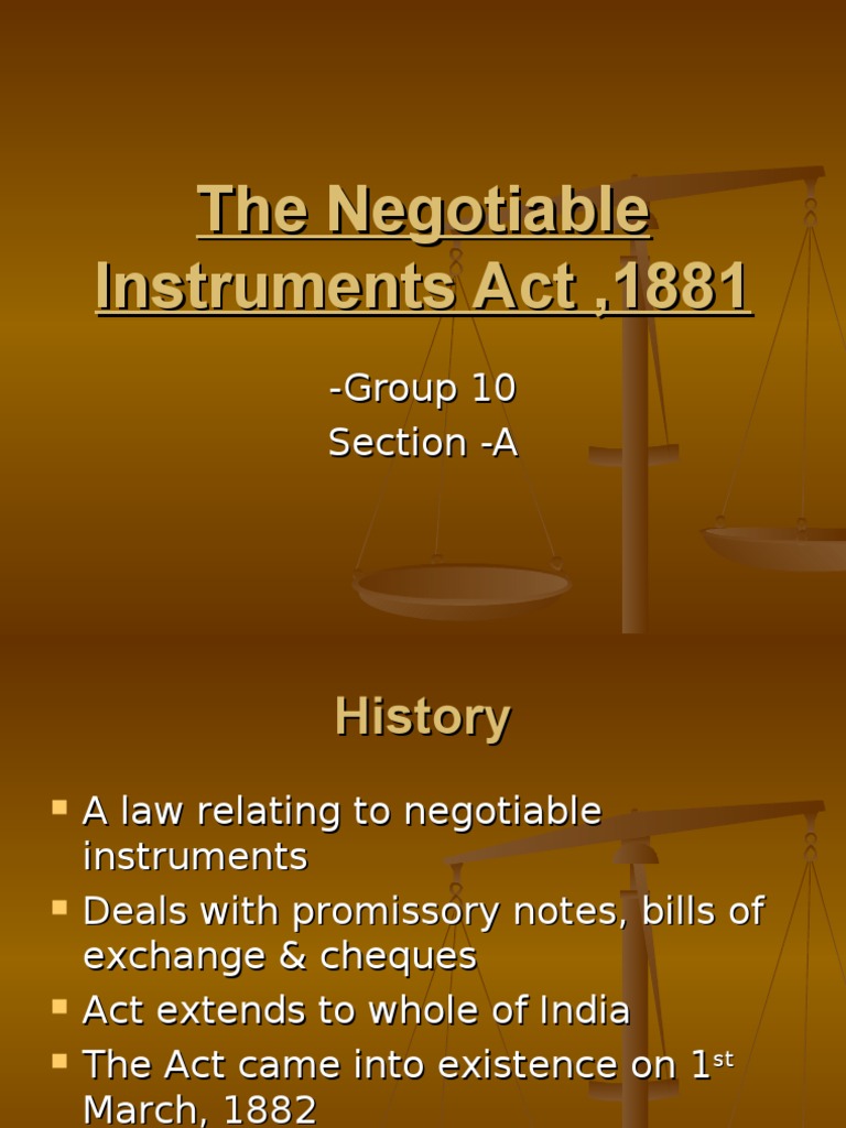 Articles about negotiable instruments picture