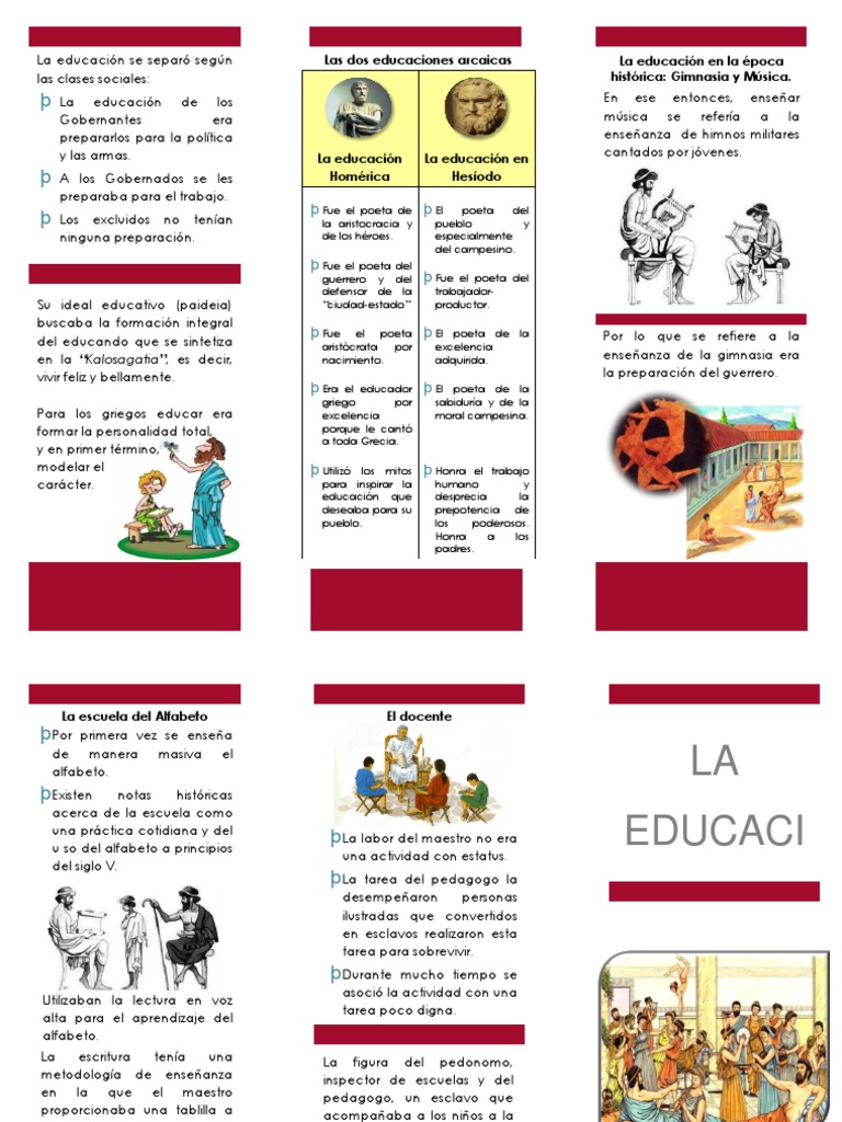 Educación en la Antigua Grecia | PDF