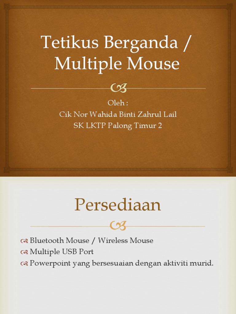 Kajian Multiple Mouse | PDF