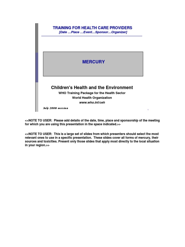Mercury symbol chemistry picture