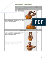 4º Ficha de Estiramientos.