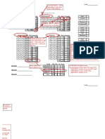 Archery Score Sheet Example