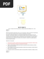 ACT 5 Quiz 1 Sociologia