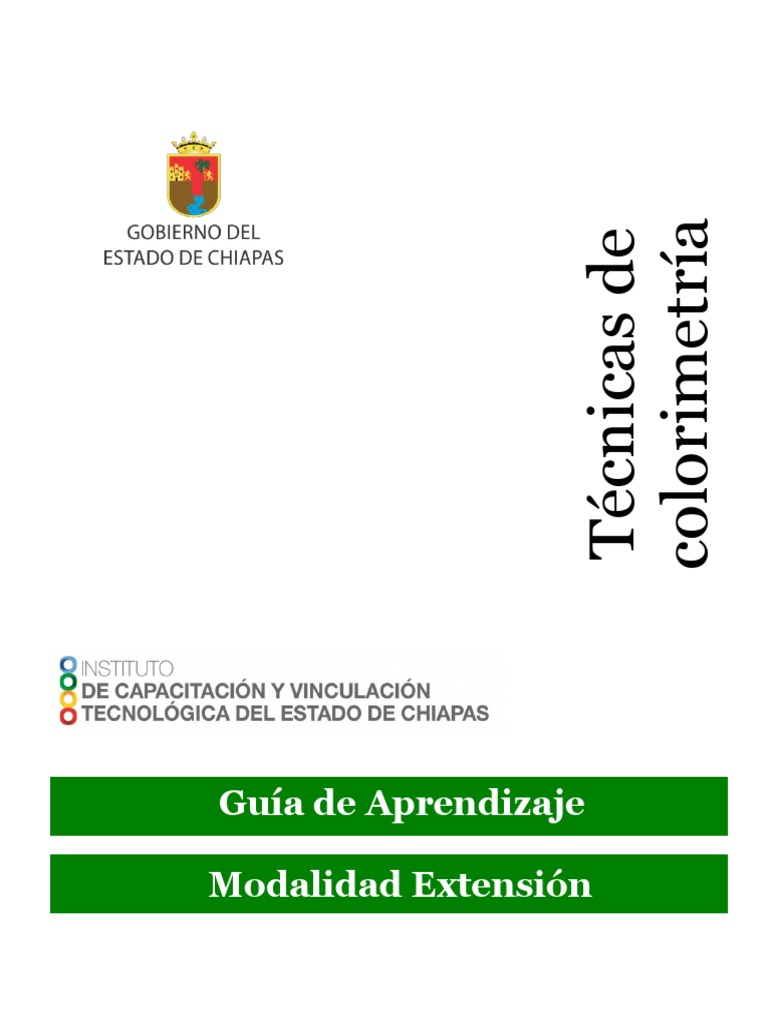 Tecnicas de Colorimetria PDF, PDF, Color