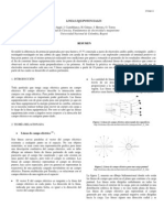 Informe de Laboratorio Lineas Equipotenciales