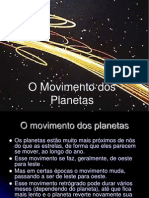O Movimento Dos Planetas