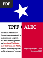 TX - TPPF + Alec Full Report