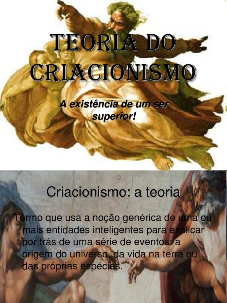Teoria Do Criacionismo | PDF | Criacionismo | Science