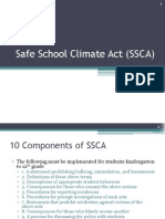 safe school climate act ssca