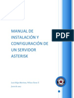 Manual de Instalacion y Configuracion de Un Servidor Asterisk