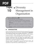 Topic 10 Diversity Management in Organisation PDF