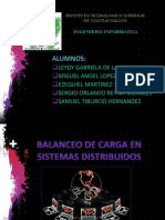 Balanceo de Carga en Sistemas Distribuidos