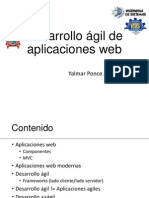 Desarrollo ágil de aplicaciones web