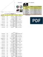 English Rugby Fixtures 09-10