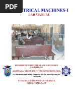 Download EM-I Lab Manual 281008 Latest by joe2509 SN18278804 doc pdf