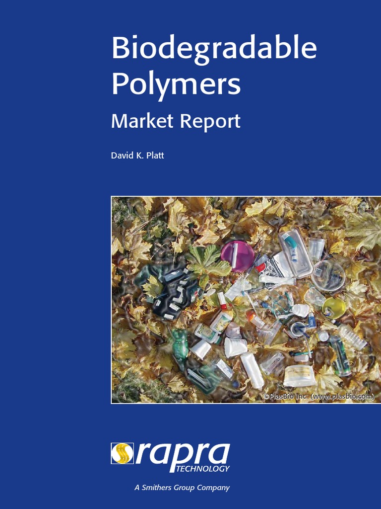 Biodegradable Polymers PDF | PDF | Biodegradation | Biopolymer