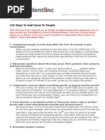 Download 103 Ways to Add Value to People by tim milburn SN18279 doc pdf