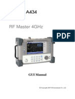 RF Master Protek A434 GUI Manual PDF