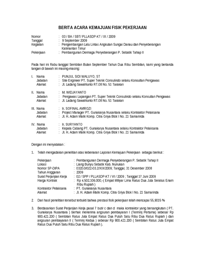 Bast Hasil Pekerjan Jasa Konsultan Penyedia Ke Ppk Docx Berita Serah Terima Hasil Pekerjaan Nomor Pada Hari Ini Tanggal Bulan Tahun Yang Bertanda Course Hero