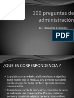 100 Preguntas de Administración