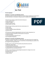 EMT Basic Sample Questions Printable