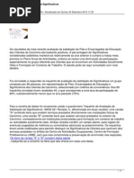 Avaliacao Da Satisfacao de Significativos