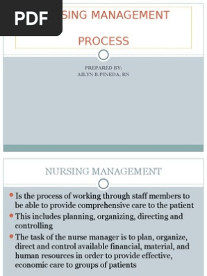 Nursing Management 2