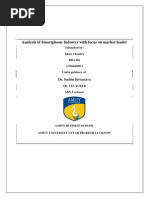 Download Analysis of smartphone industry in India with special focus on market leader Samsung by ishanchandra29 SN182821162 doc pdf