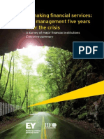 Remaking Financial Services Risk Management Five Years After The Crisis