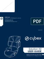 Инструкция для Cybex Solution x2 (User Guide)