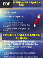 Download POWERPOINT CERAMAH SEJARAH SPM 2008 by rinzai2 SN18282831 doc pdf