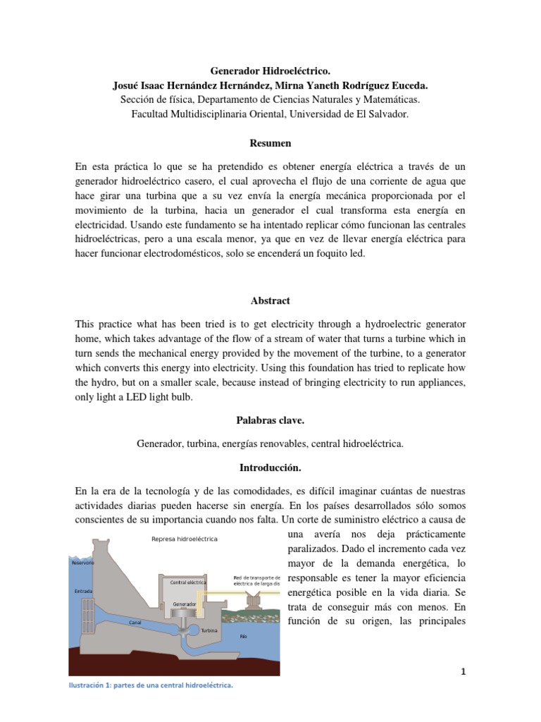 Kit De Experimentos De Energía Hidroeléctrica Reutilizable – Proyecto STEM Con Generador Y Luz LED Para Niños De 7 A 14 Años