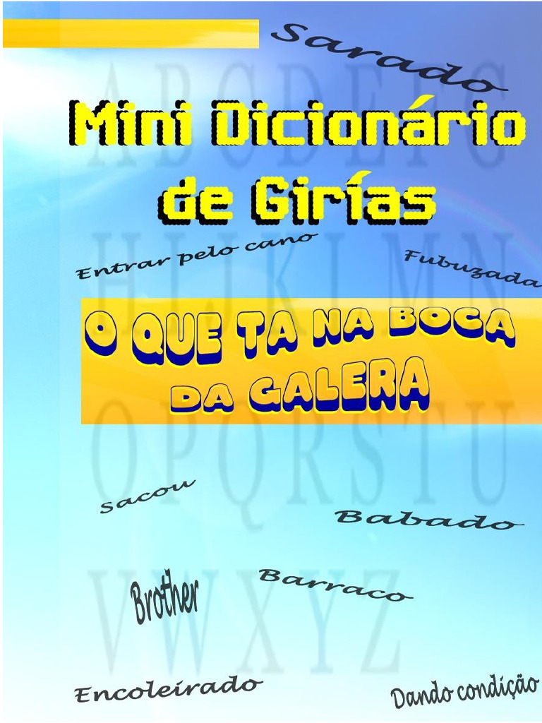 Dicionario de Girias