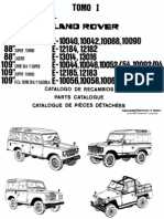 Catalogo de Repuestos Land Rover Santana 88-109