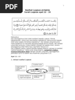 Nasihat Luqman Al-Hakim Surah Luqman Ayat 12 - 19: Mempersekutukan Allah (Dengan Sesuatu Yang Lain), Sesungguhnya