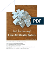 6 Uses For Silica Gel Packets