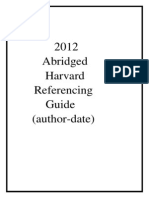 Harvard Referencing Guide FEB 2012