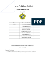 Laporan Fisiologi Peredaran Darah Tepi