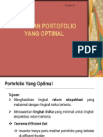 6 Portfolio Optimal