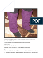 Leg Warmers - Easy PDF